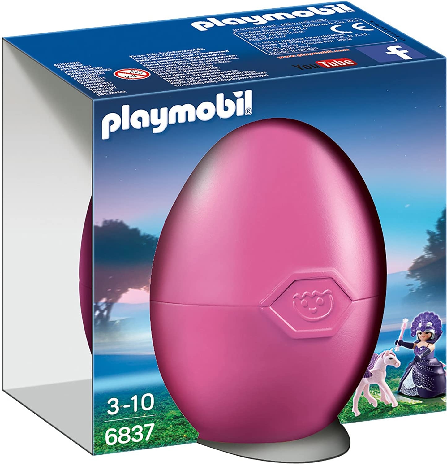 Playmobil 6837 Queen Moonbeam with Baby Pegasus Gift Egg