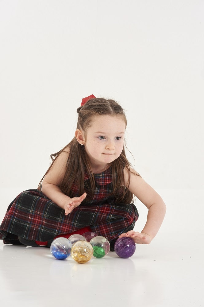 TickiT Sensory Rainbow Glitter Balls