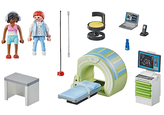 Playmobil 71618 Action Heroes: MRI Scanner with Patient