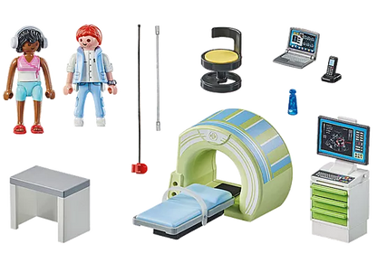 Playmobil 71618 Action Heroes: MRI Scanner with Patient
