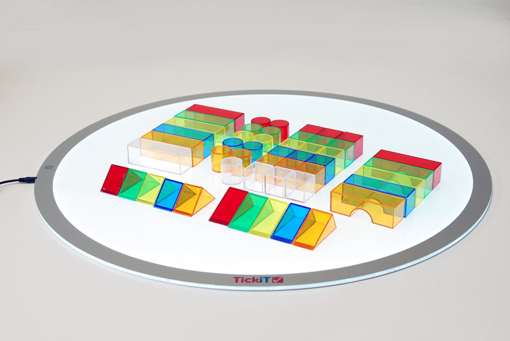 TickiT Translucent Colour Blocks
