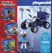 Playmobil 71092 City Action Police Quad