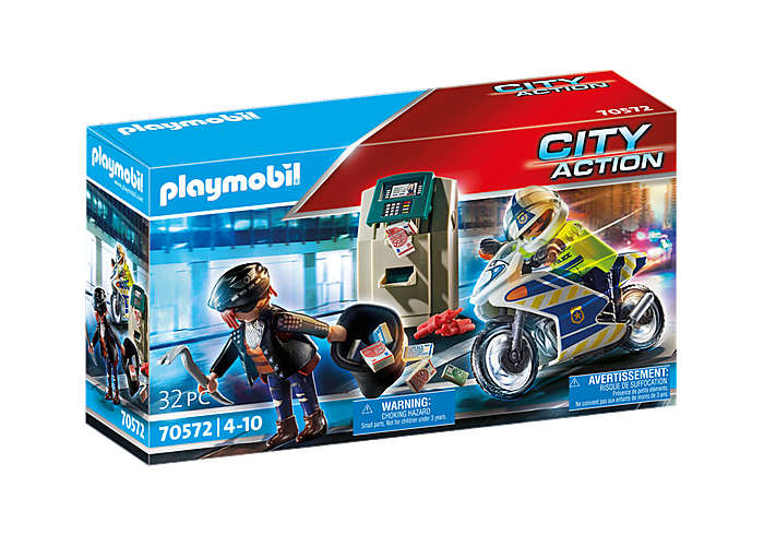 Playmobil 70572 City Action Police Bank Robber Chase