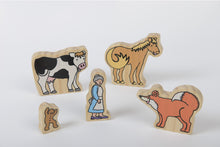 Yellow Door The Gingerbread Man Wooden Characters