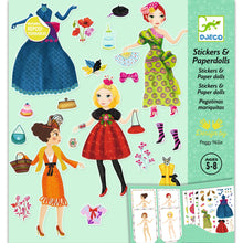 Djeco Massive Fashion Reuseable Stickers & Paperdolls