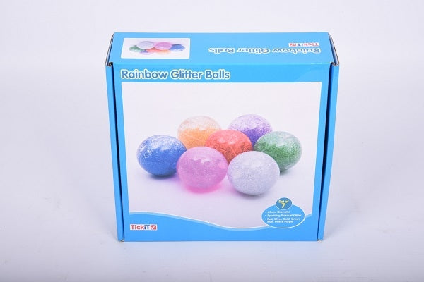 TickiT Sensory Rainbow Glitter Balls