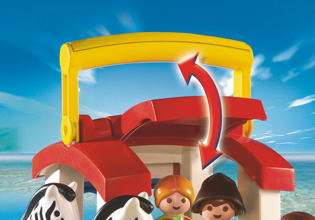 Playmobil 1.2.3 6765 Floating Take Along Noah's Ark