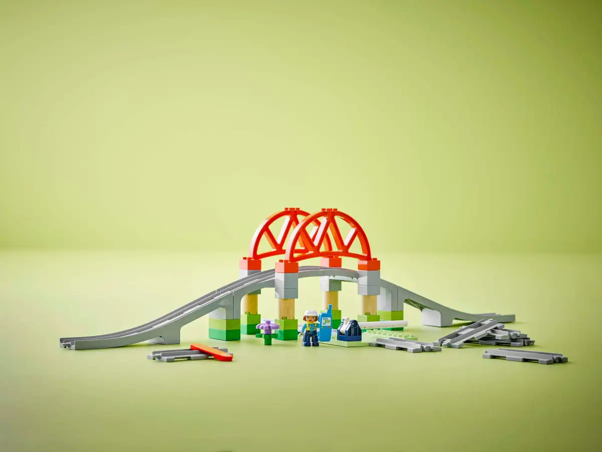 Lego DUPLO 10426 Train Bridge and Tracks