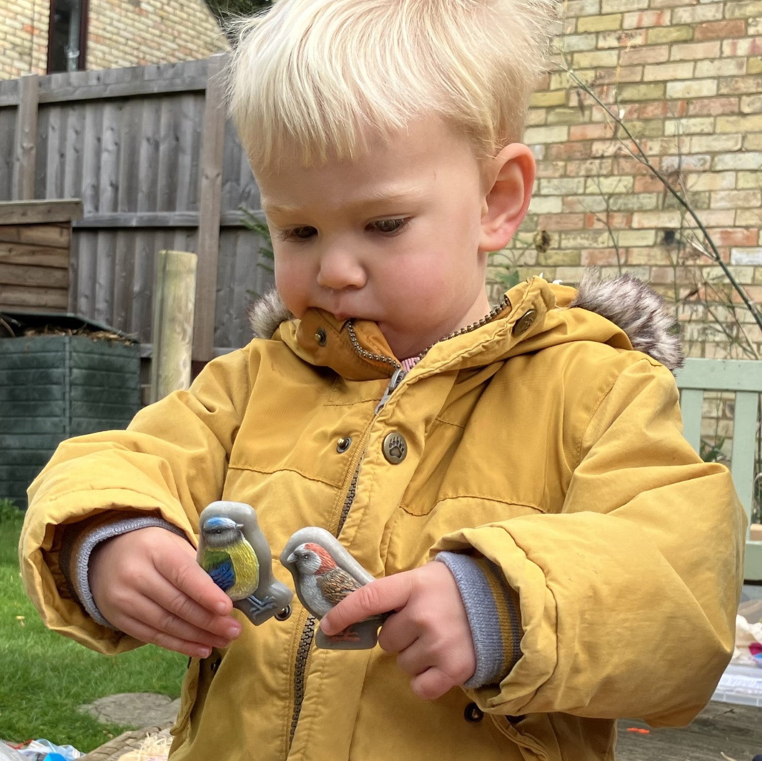 Yellow Door Sensory Play Stones – Birds