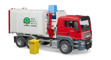 Bruder Man Tgs Side Loading Garbage Truck