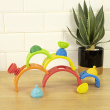 Lalaboom 5 Arches Rainbow And Beads