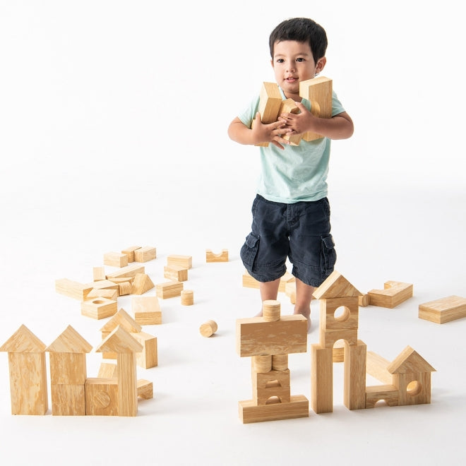 Softwood Blocks 68 Pcs