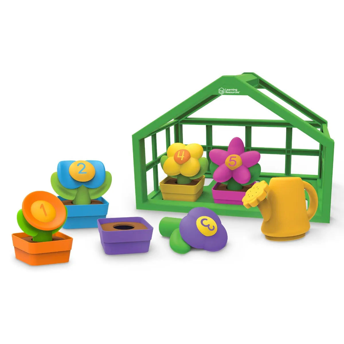 Learning Resources Growing Greenhouse Colour & Number Playset