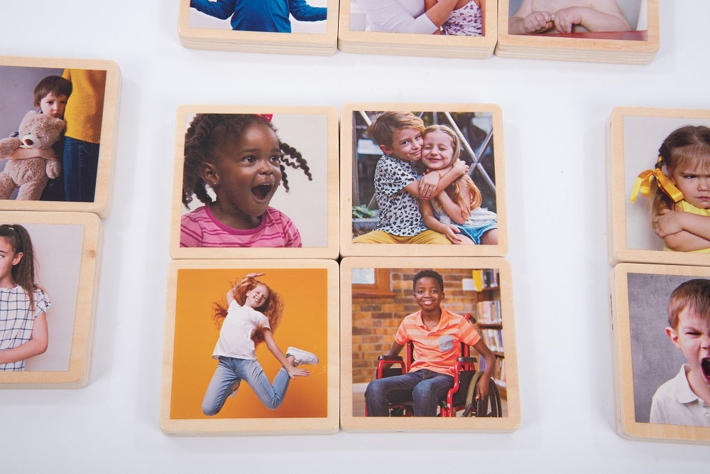 Tickit My Emotions Wooden Tiles