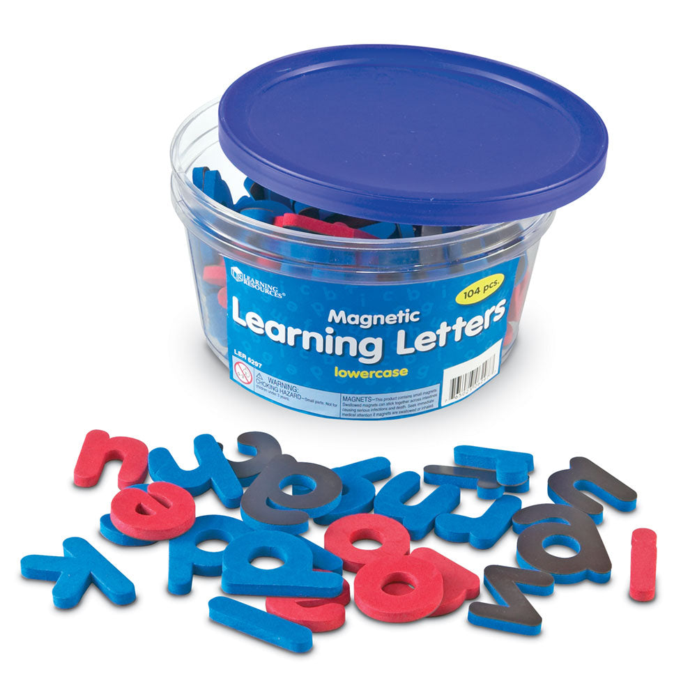 Learning Resources (M) Soft Foam Lowercase Magnetic Learning Letters