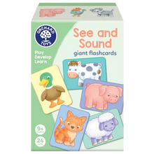 Orchard Toys See And Sound Flashcards