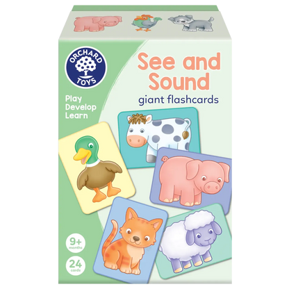 Orchard Toys See And Sound Flashcards