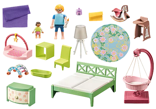 Playmobil 71609 My Life Bedroom with Baby Corner