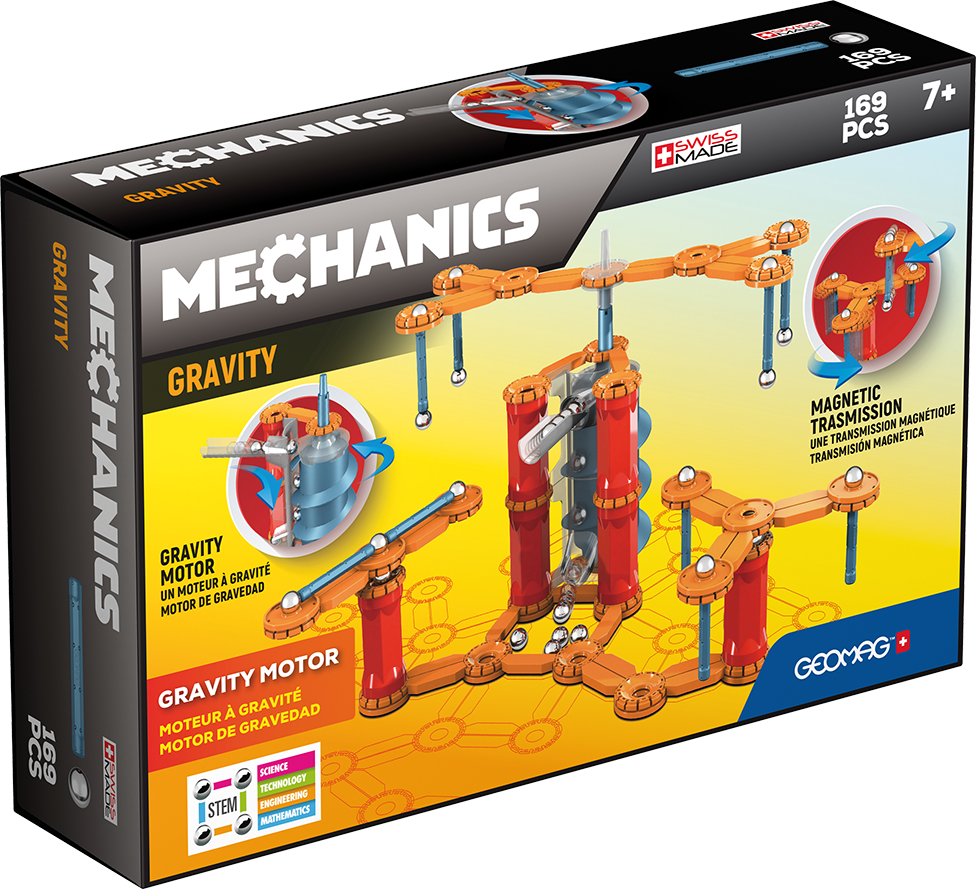 Geomag Mechanics Gravity Motor 169pcs
