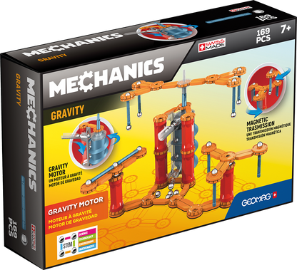 Geomag Mechanics Gravity Motor 169pcs
