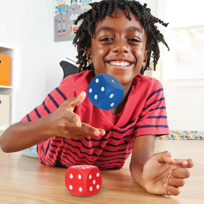 Learning Resources Foam Dot Dice (Set of 2)