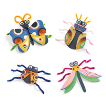 Djeco Threading Pipe Cleaners Yarn bugs
