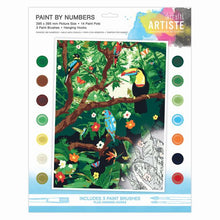 Paint By Numbers Endangered Rainforest