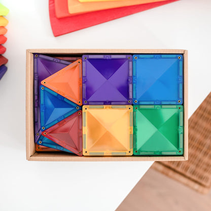 Connetix Tiles Rainbow 60 Pc Starter Pack