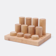 Grimms Stacking Game Small Natural Rollers
