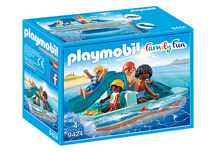 Playmobil 9424 Family Fun Floating Paddle Boat