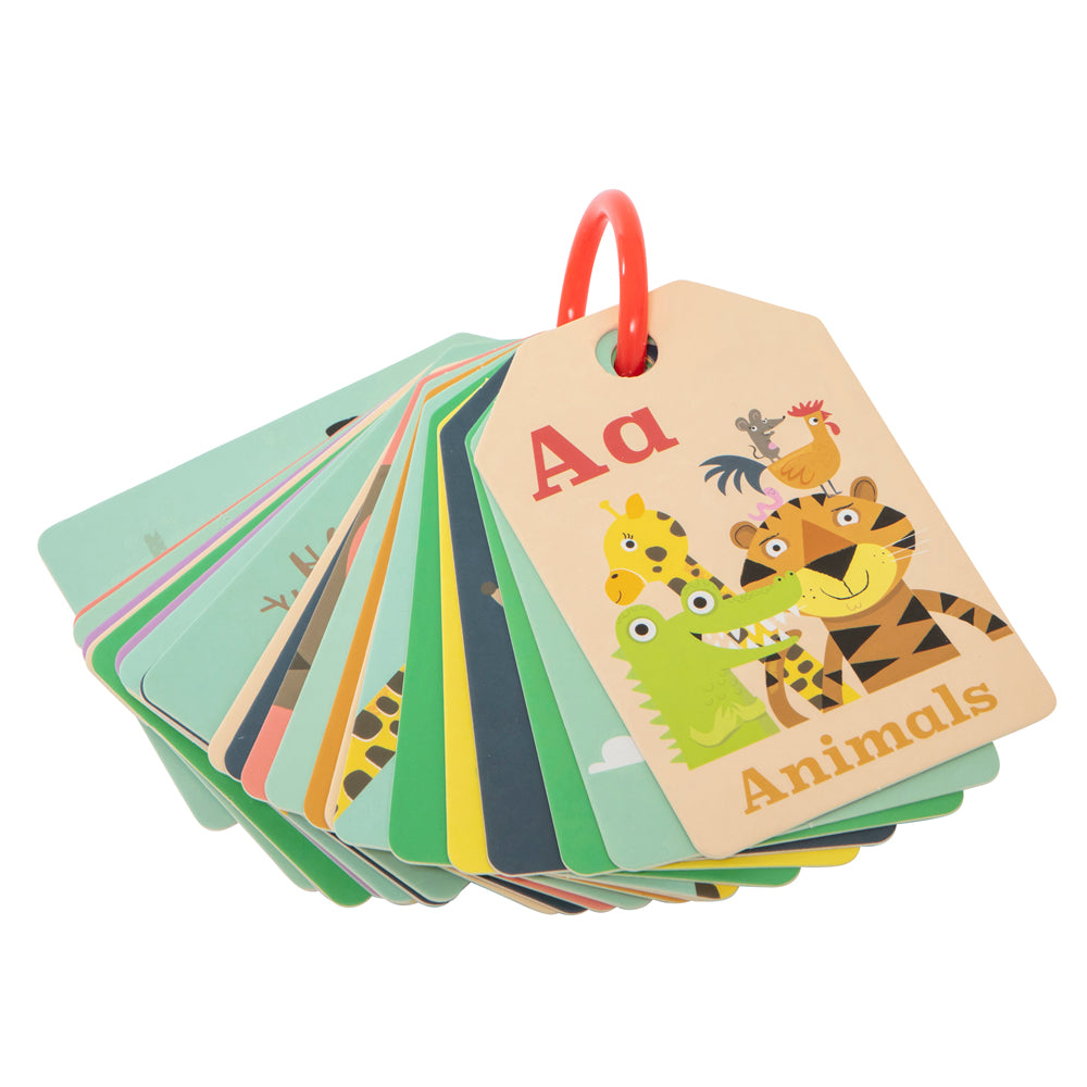 Tiger Tribe Flash Card - Animal ABC