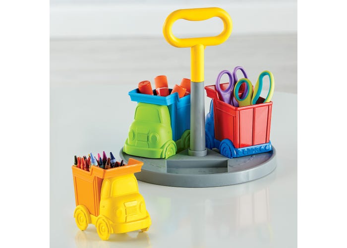 Learning Resources Create-a-Space™ Kiddy Centre Trucks!