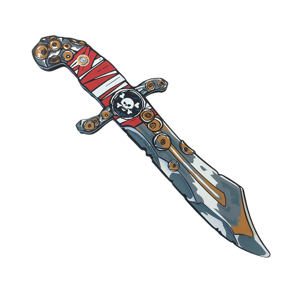 Liontouch Pirate Red Stripe Knife