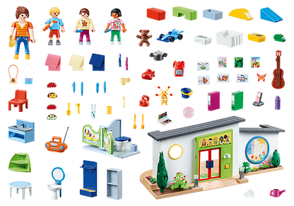 Playmobil 70280 City Life Pre-School Rainbow Daycare