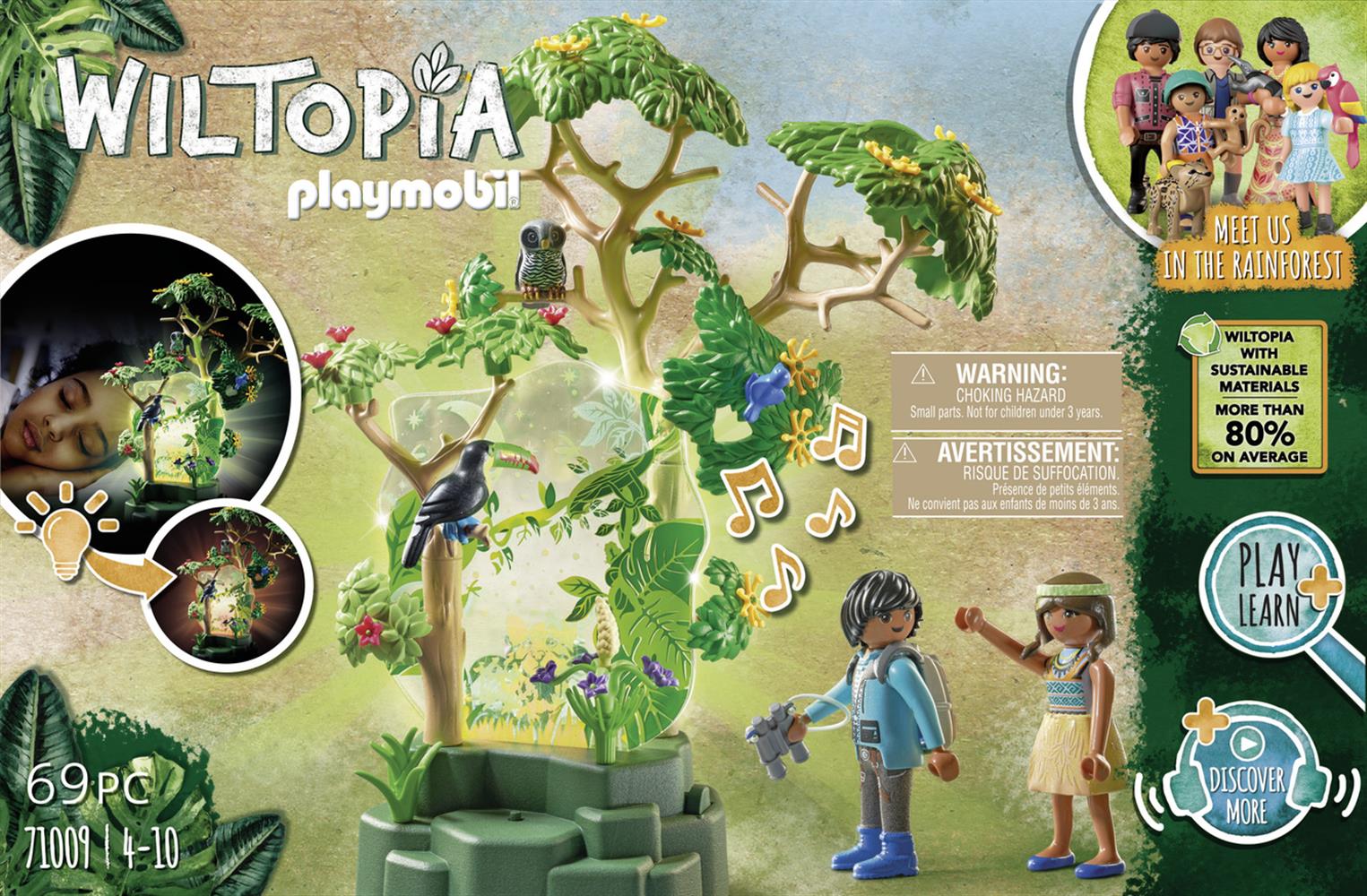 Playmobil 71009 Wiltopia Rainforest Night Light
