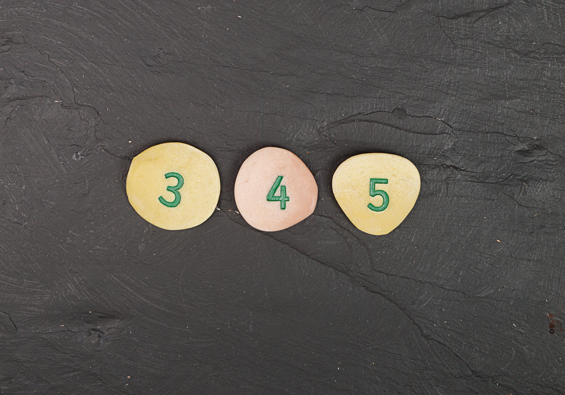 Yellow Door Number Pebbles - Number Bonds to 10