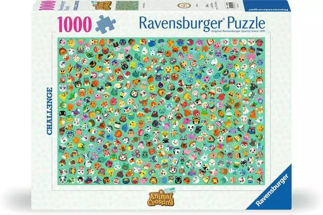 Ravensburger Challenge - Animal Crossing 1000pc