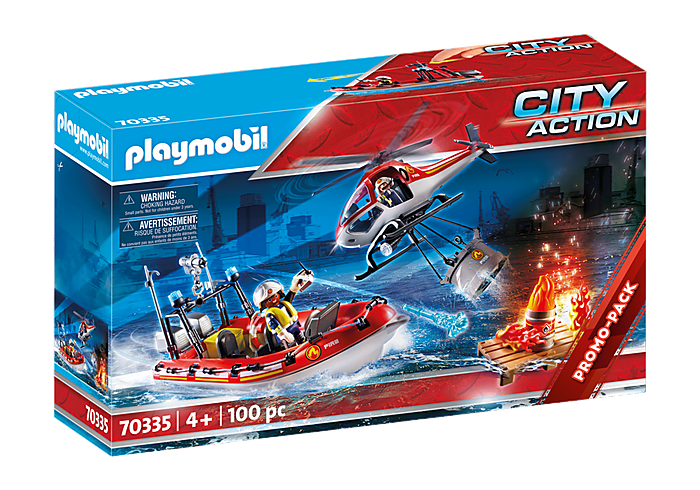 Playmobil 70335 City Action Promo Fire Rescue Mission