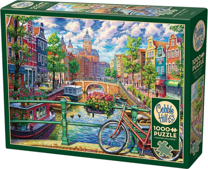 Cobble Hill Puzzles 1000 Pieces Amsterdam Canal