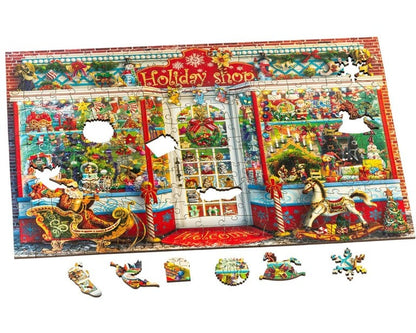 Wentworth Wooden Puzzles Holiday Shop - Maxi 250 Pieces