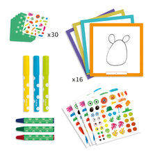 Djeco Draw Together Funny Animals - FSC MIX (F)