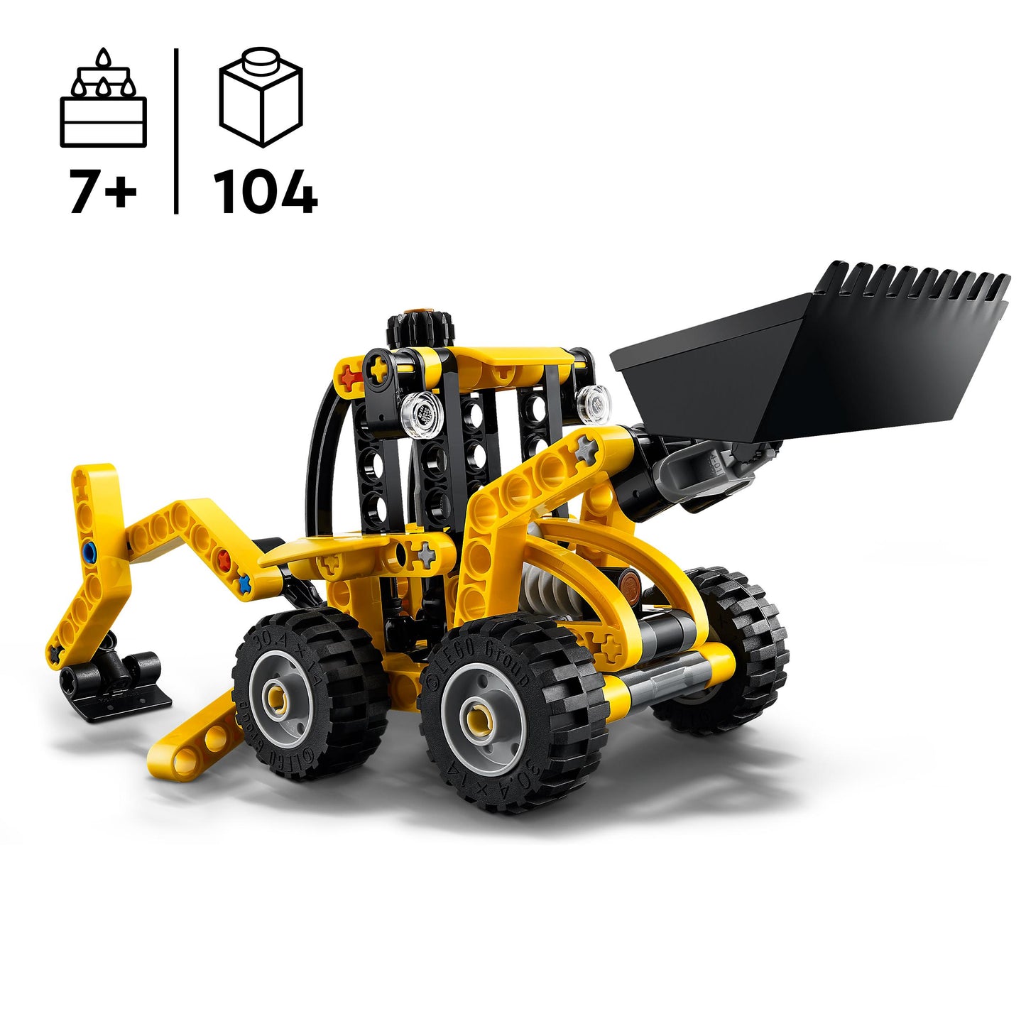 Lego Technic 42197 Backhoe Loader