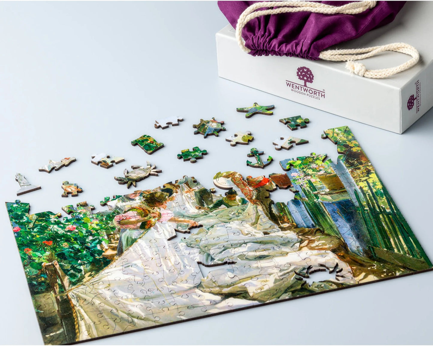 Wentworth Wooden Puzzles Mending the Sail - Maxi 250 Pieces
