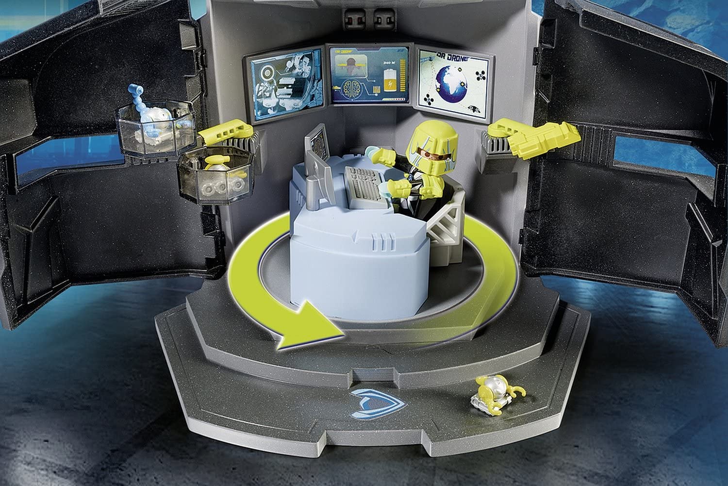 Playmobil 9250 Top Agents Dr Drones Command Base