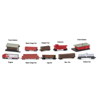Safari Toob Trains (10 Pieces)