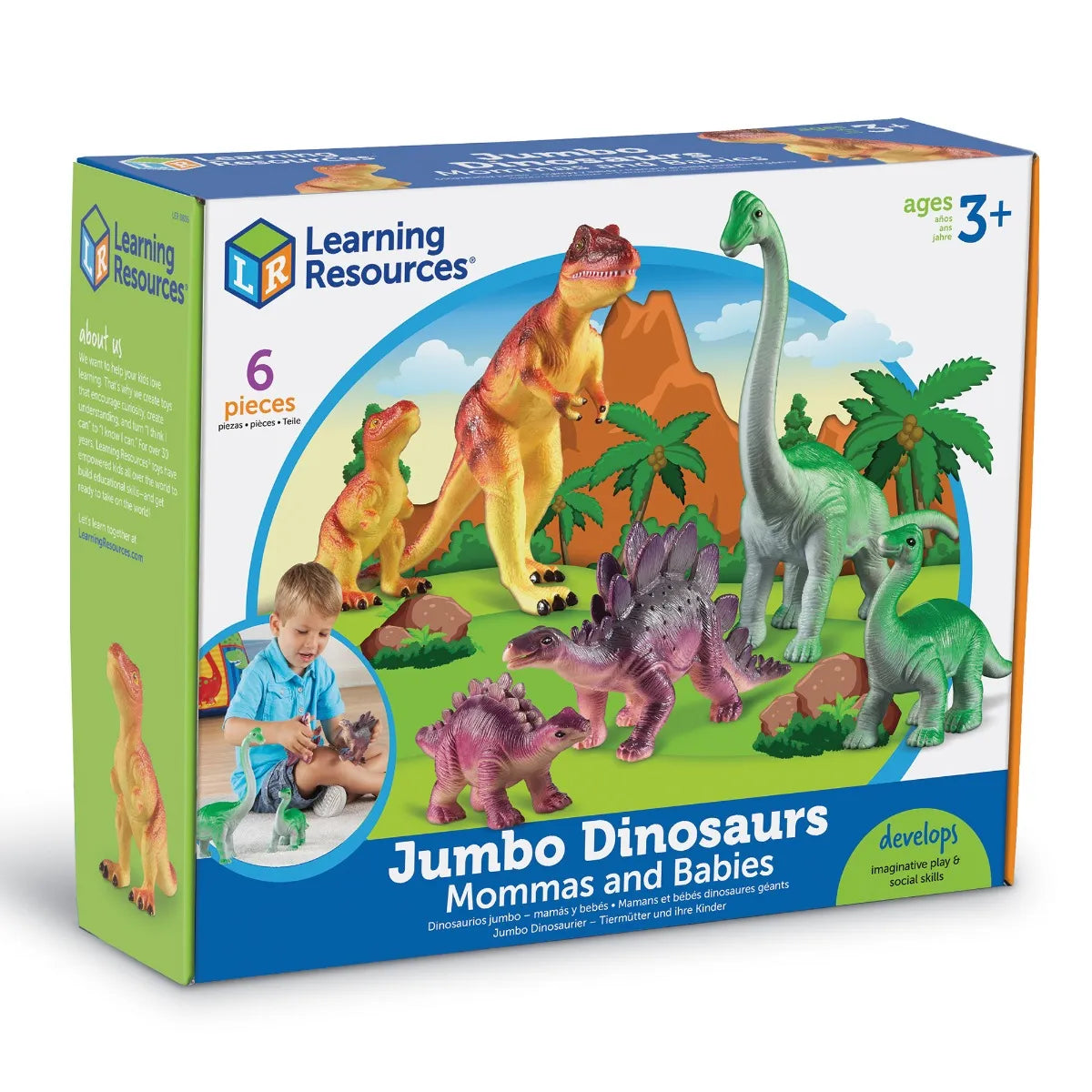 Learning Resources Jumbo Dinosaurs - Mommas and Babies