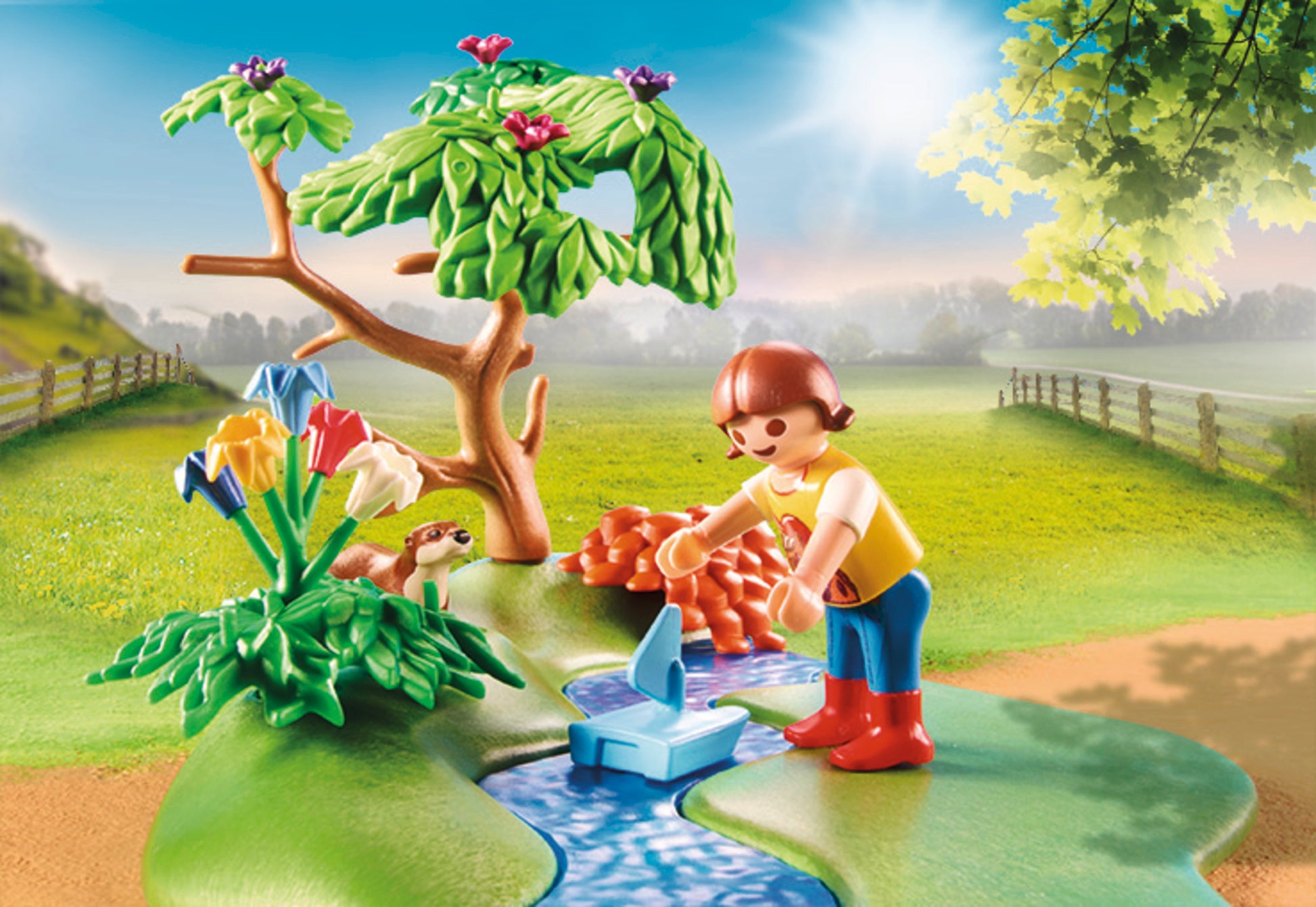 Playmobil 70512 Country Pony Farm Adventure Pony Ride