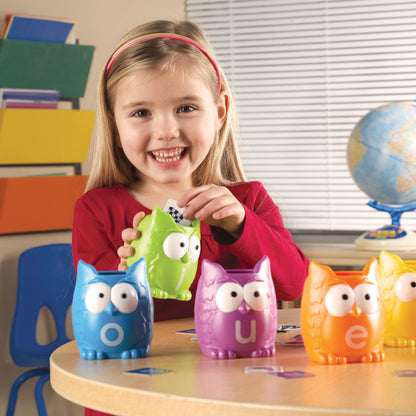 Learning Resources Vowel Owls™ Sorting Set