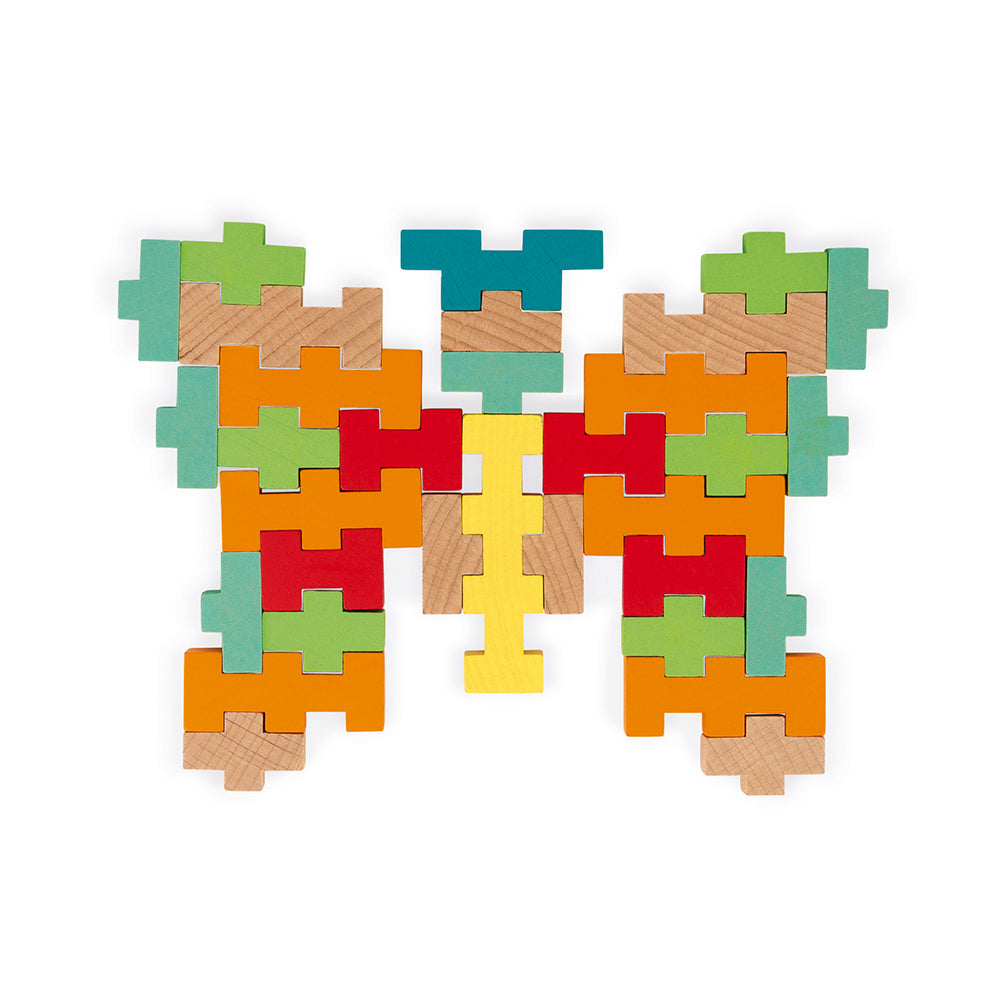 Janod 100-Piece Construction Set
