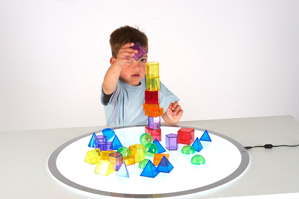 TickiT Translucent Geometric Shapes